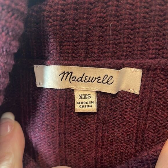 Madewell Hickory Turtleneck Sweater. Size XXS. - Picture 4 of 9